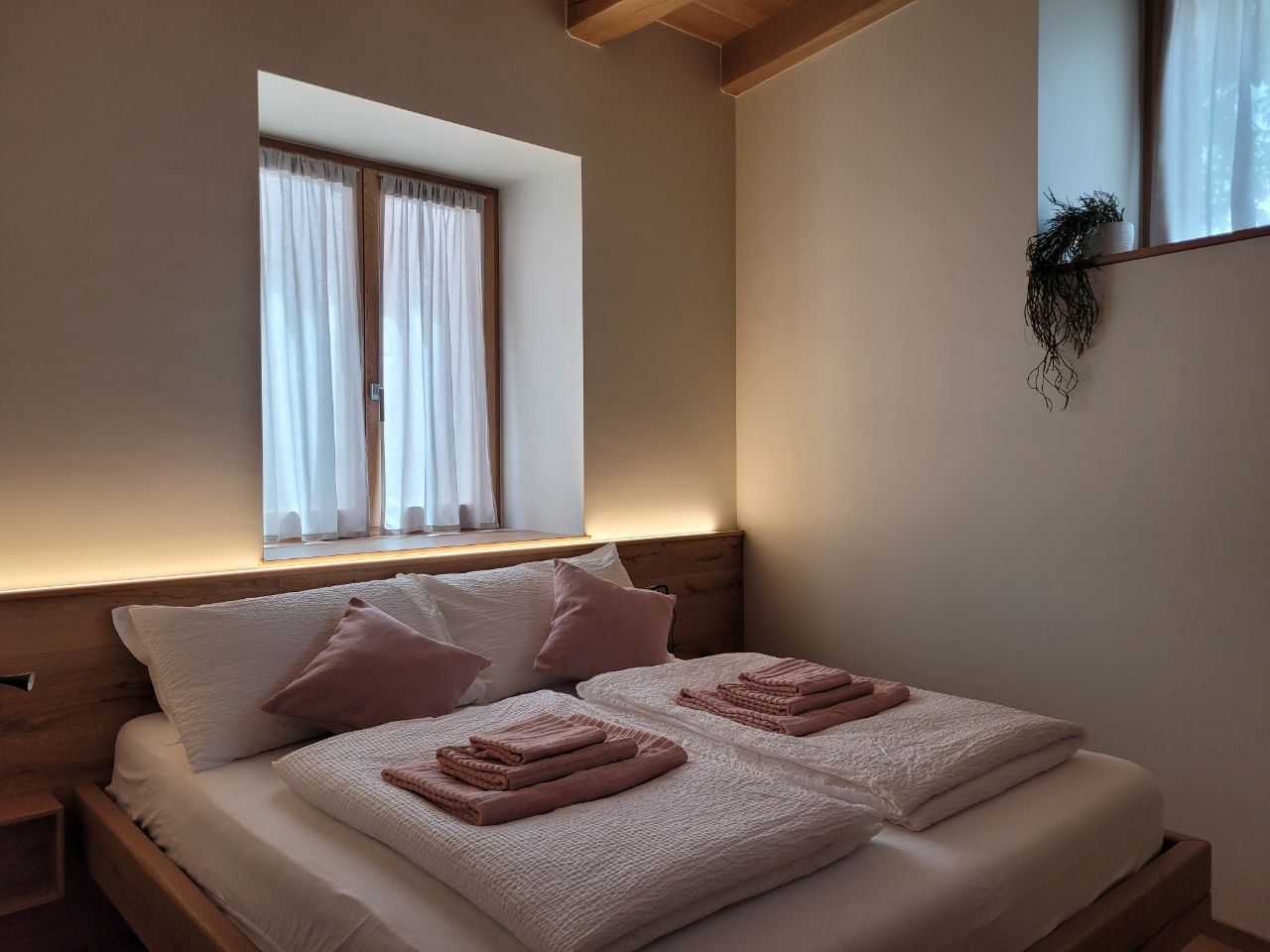 letto moatrimoniale piano terra